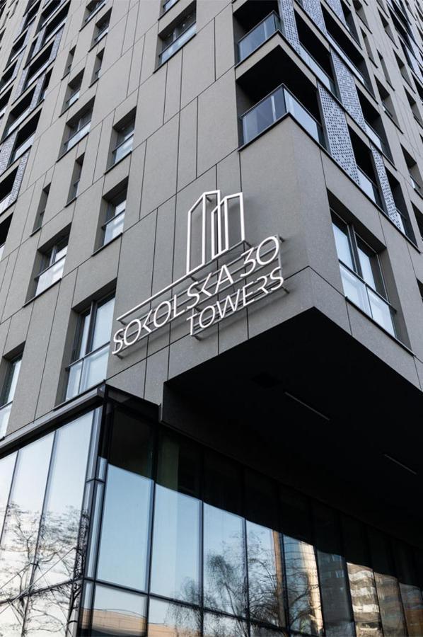 15 Pietro Sokolska 30 Towers Apartments - New - Lux - Parking - Sauna - Gym- And The Best View In קטוביץ מראה חיצוני תמונה