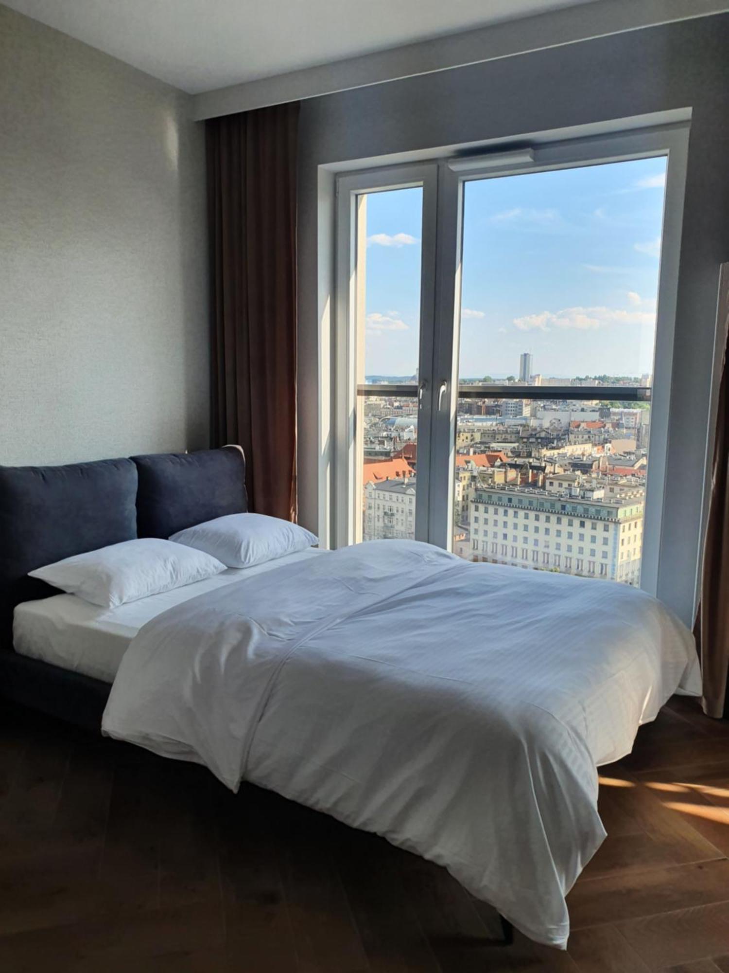 15 Pietro Sokolska 30 Towers Apartments - New - Lux - Parking - Sauna - Gym- And The Best View In קטוביץ חדר תמונה